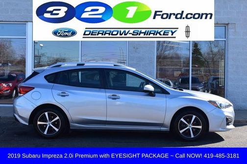 Ice Silver Metallic 2019 Subaru Impreza 2.0i Premium