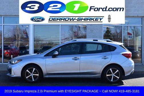 Ice Silver Metallic 2019 Subaru Impreza 2.0i Premium