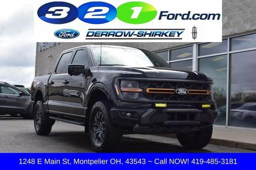 Agate Black Metallic 2025 Ford F-150 Tremor