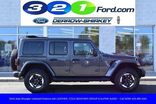 Granite Crystal Clearcoat Metallic 2019 Jeep Wrangler Unlimited Rubicon