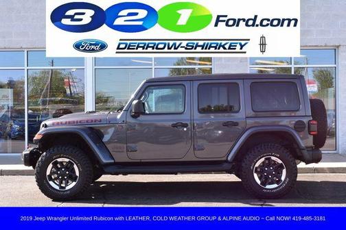 Granite Crystal Clearcoat Metallic 2019 Jeep Wrangler Unlimited Rubicon