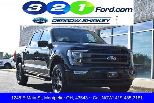 Agate Black Metallic 2023 Ford F-150 Lariat