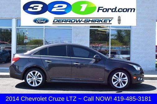 Tungsten Metallic 2014 Chevrolet Cruze LTZ