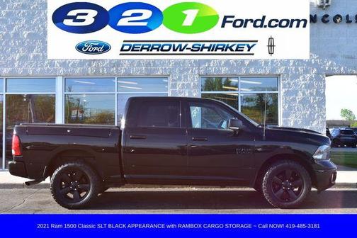 Diamond Black 2021 RAM 1500 Classic SLT