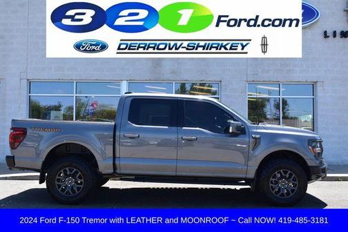 Carbonized Gray Metallic 2024 Ford F-150 Tremor