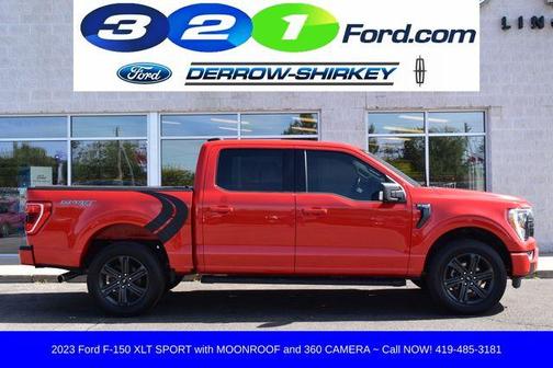 Race Red 2023 Ford F-150 XLT