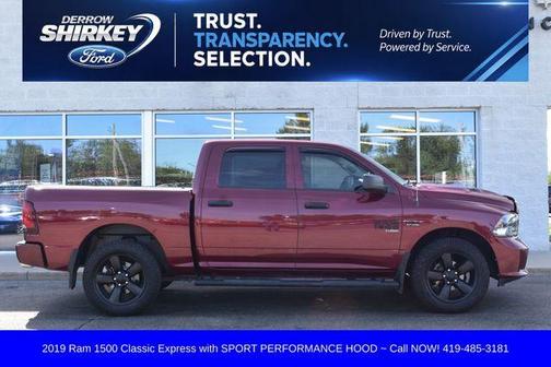 Delmonico Red Pearlcoat 2019 RAM 1500 Classic Express