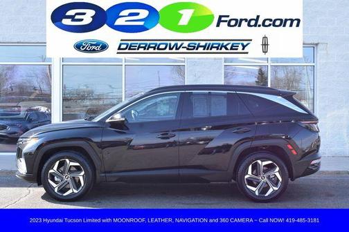 Phantom Black 2023 Hyundai TUCSON Limited