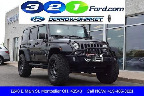 Granite Crystal Clearcoat Metallic 2017 Jeep Wrangler Unlimited Sport