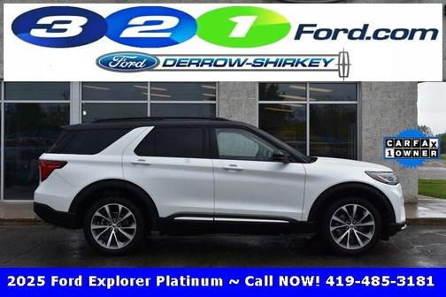 2025 Ford Explorer Platinum
