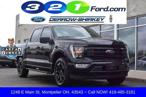 Agate Black Metallic 2023 Ford F-150 XLT