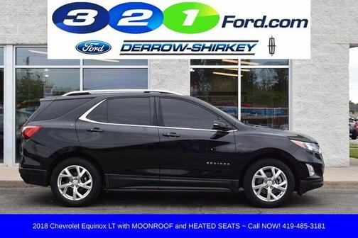 Mosaic Black Metallic 2018 Chevrolet Equinox 2LT