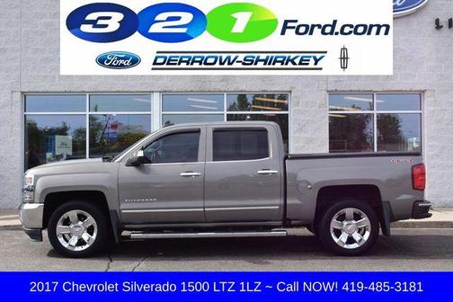Pepperdust Metallic 2017 Chevrolet Silverado 1500 LTZ