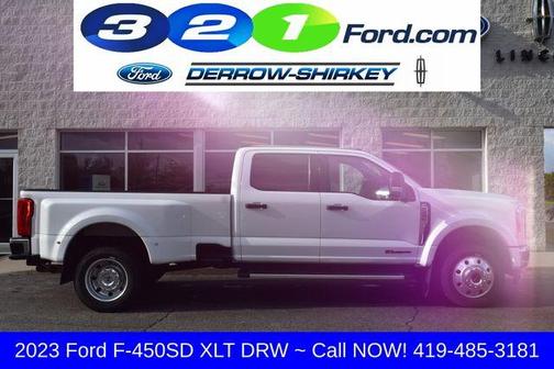 Oxford White 2023 Ford F-450 XLT