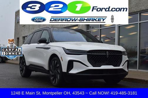 White Platinum Tri-Coat Metallic 2024 Lincoln Nautilus Reserve