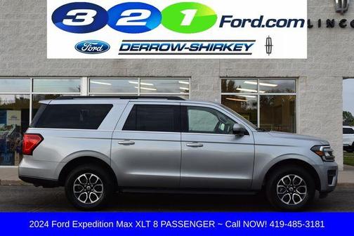 Silver Metallic 2024 Ford Expedition Max XLT