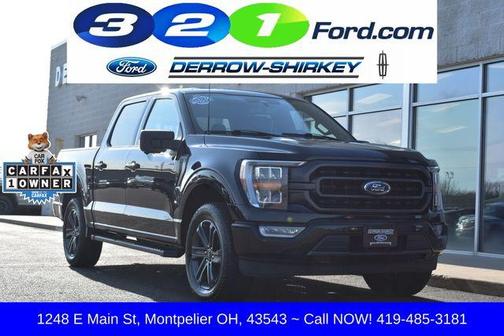 Agate Black Metallic 2023 Ford F-150 XLT