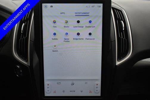 Rapid Red Metallic Tinted Clearcoat 2024 Ford Edge SEL