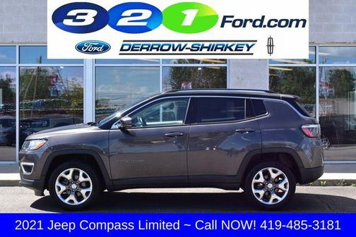 Granite Crystal Clearcoat Metallic 2021 Jeep Compass Limited