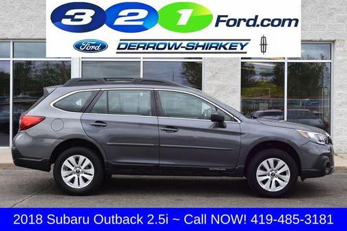 Magnetite Gray Metallic 2018 Subaru Outback 2.5i