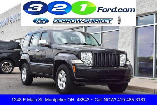 Brilliant Black Crystal Pearlcoat 2011 Jeep Liberty Sport