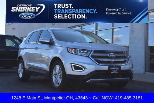 Ingot Silver Metallic 2016 Ford Edge SEL