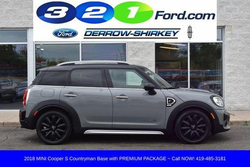 Moonwalk Gray Metallic 2018 MINI Countryman Cooper S ALL4