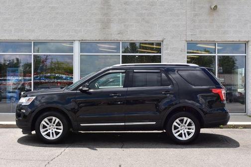 Shadow Black 2018 Ford Explorer XLT