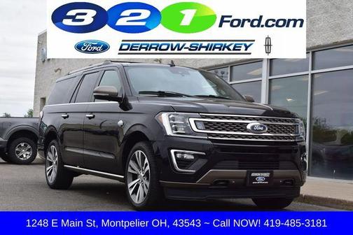 Agate Black 2020 Ford Expedition Max King Ranch