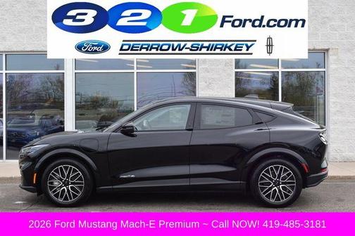 Shadow Black 2026 Ford Mustang Mach-E Premium