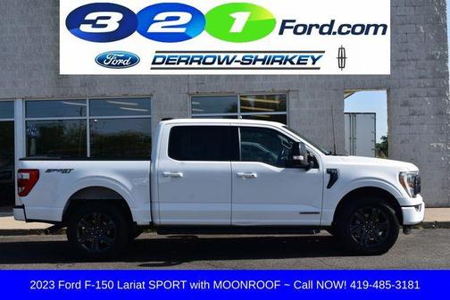 Oxford White 2023 Ford F-150 Lariat