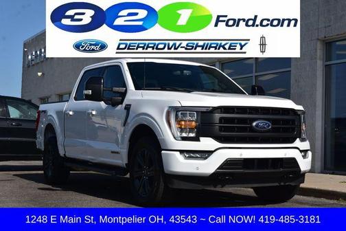Oxford White 2023 Ford F-150 Lariat