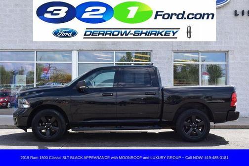 Diamond Black 2019 RAM 1500 Classic SLT