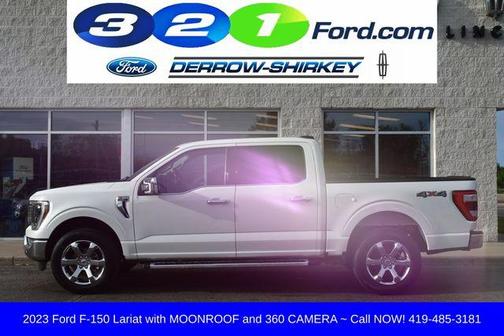 White 2023 Ford F-150 Lariat