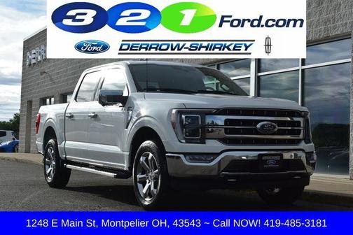 White 2023 Ford F-150 Lariat