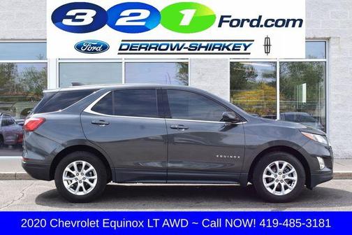 Nightfall Gray Metallic 2020 Chevrolet Equinox 1LT
