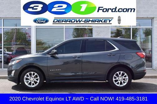 Nightfall Gray Metallic 2020 Chevrolet Equinox 1LT