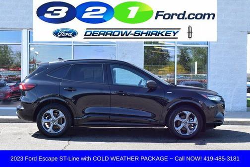 Black 2023 Ford Escape ST-Line