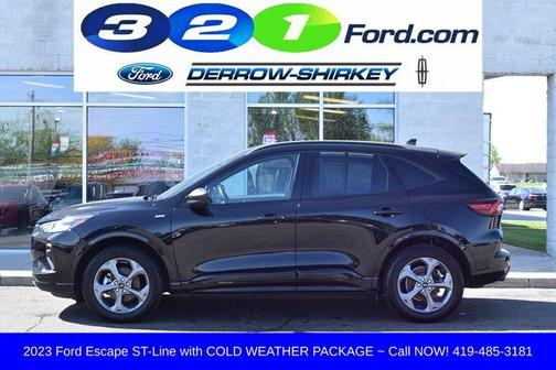 Black 2023 Ford Escape ST-Line