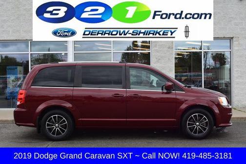 Octane Red Pearlcoat 2019 Dodge Grand Caravan SXT