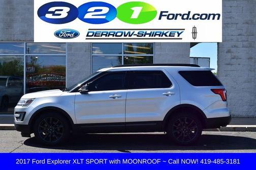 Ingot Silver 2017 Ford Explorer XLT