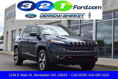 Patriot Blue Pearlcoat 2018 Jeep Cherokee Trailhawk