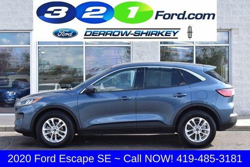 Blue Metallic 2020 Ford Escape SE