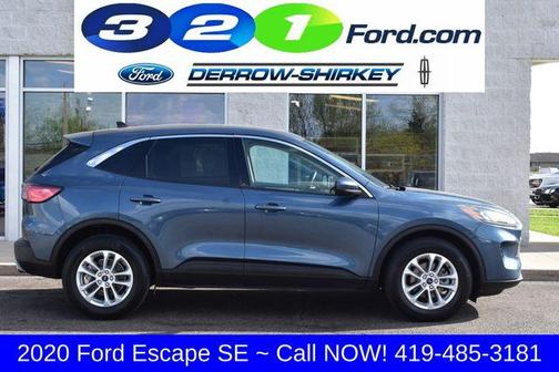 Blue Metallic 2020 Ford Escape SE