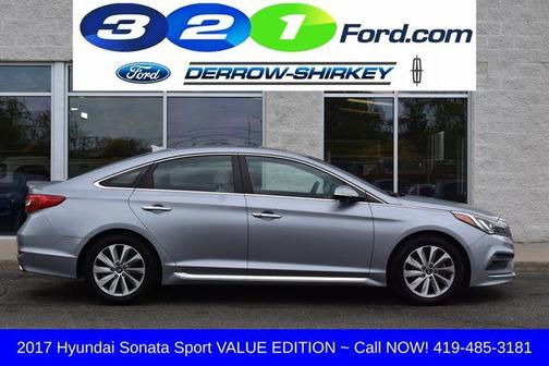 Shale Gray Metallic 2017 Hyundai SONATA Sport