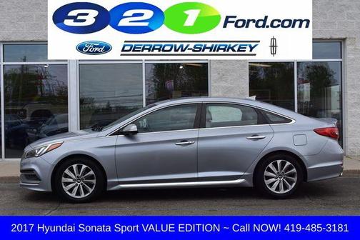 Shale Gray Metallic 2017 Hyundai SONATA Sport