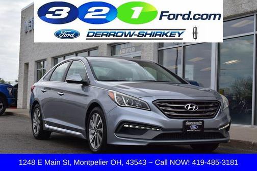 Shale Gray Metallic 2017 Hyundai SONATA Sport