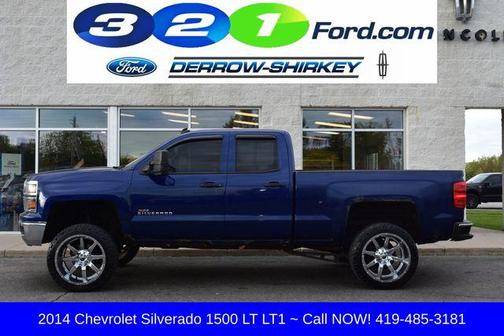 Blue Topaz Metallic 2014 Chevrolet Silverado 1500 LT