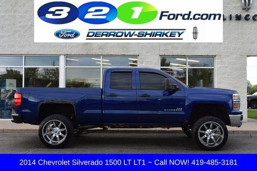 Blue Topaz Metallic 2014 Chevrolet Silverado 1500 LT