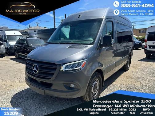 2022 Mercedes-Benz Sprinter 2500 Standard Roof
